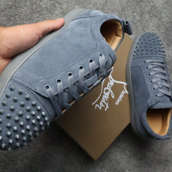 Tenisice Christian Louboutin Grey Leather