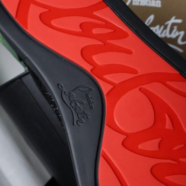 Tenisice Christian Louboutin Black Sparkle