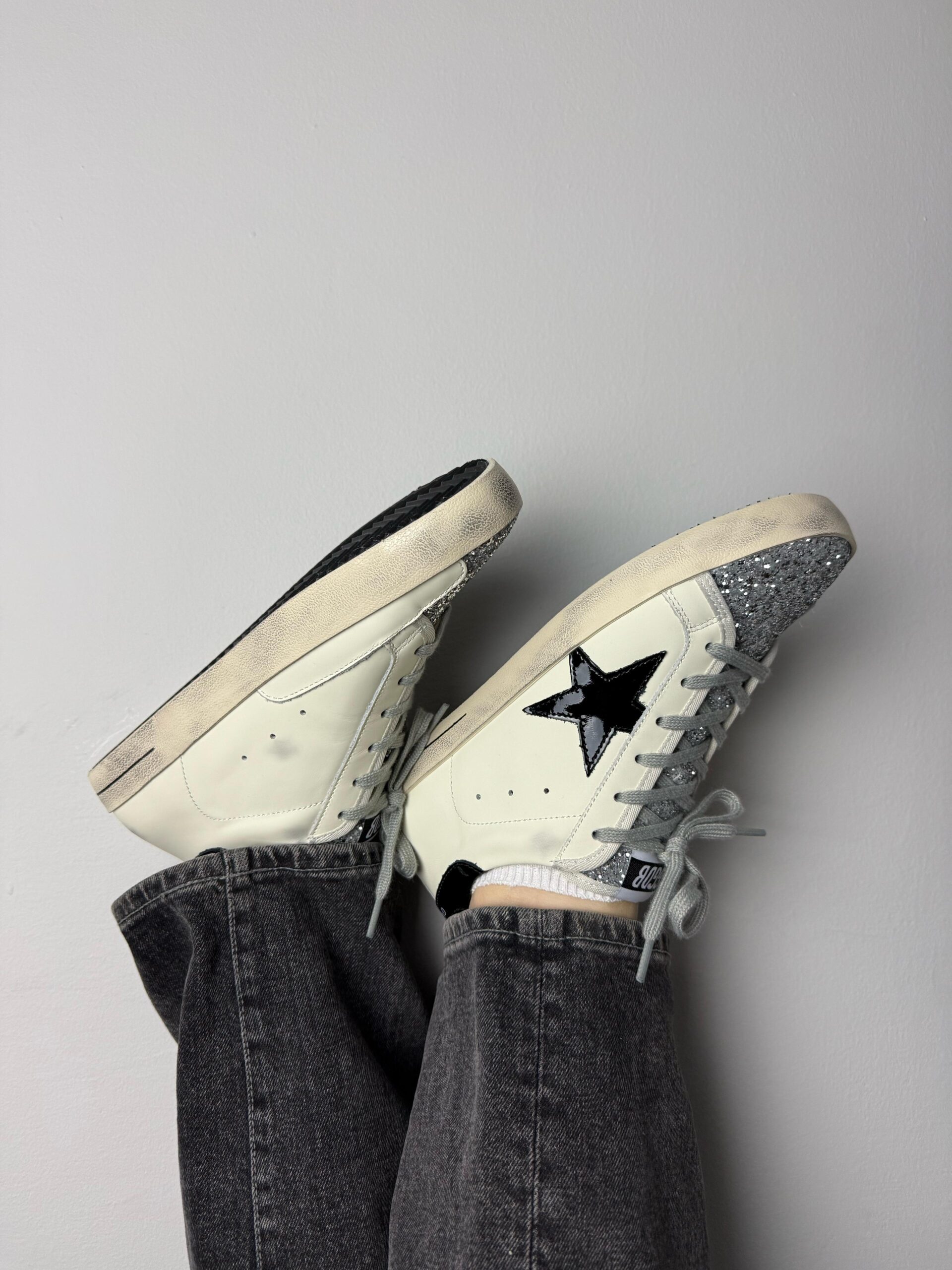 Golden Goose White - Black Star - Slika 2