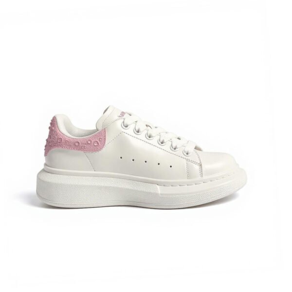 Alexander McQueen "Shiny-White Pink"