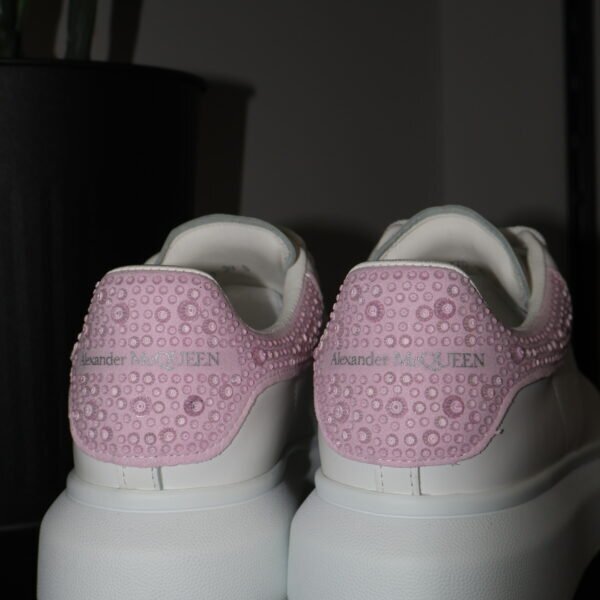 Alexander McQueen "Shiny-White Pink"