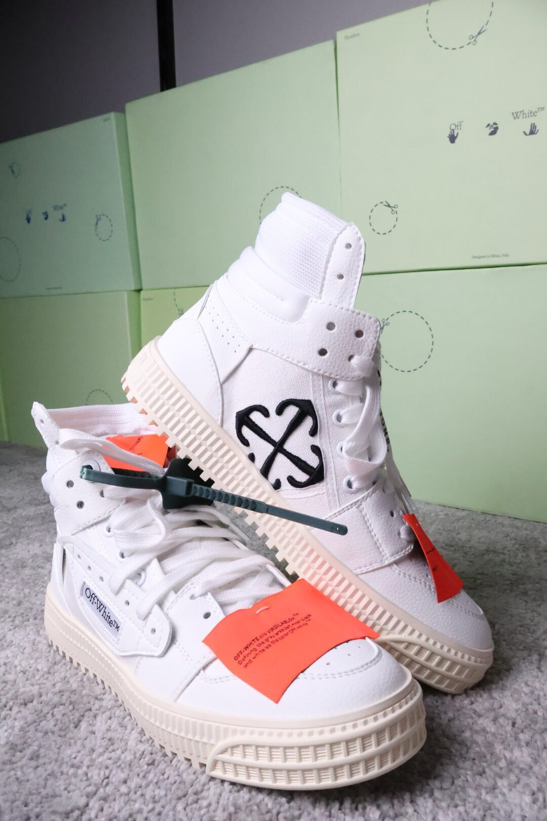 Off White High White-Orange - Slika 4