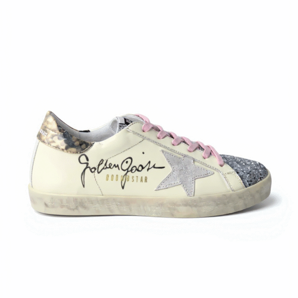 Golden Goose White-Pink Laces