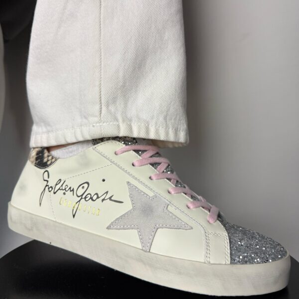 Golden Goose White-Pink Laces
