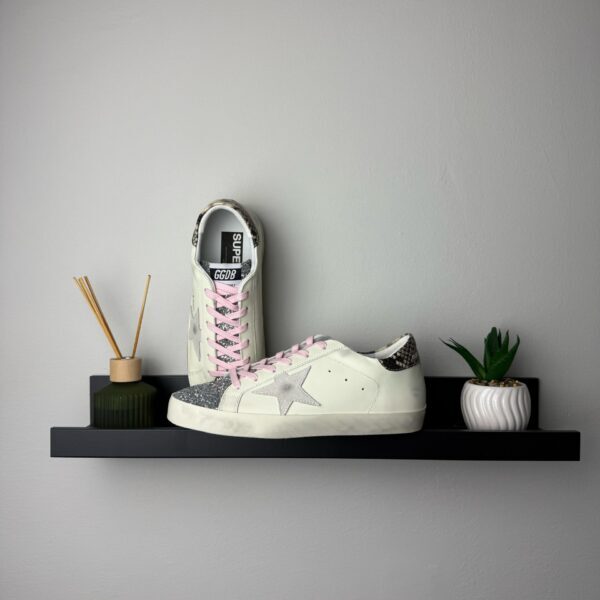Golden Goose White-Pink Laces