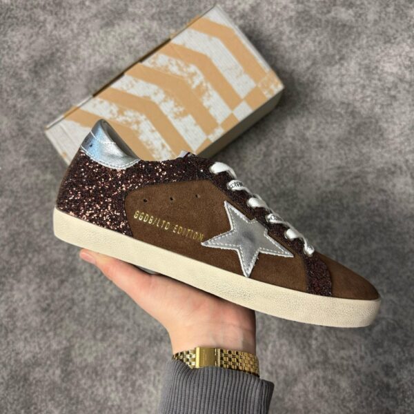Golden Goose Brown Shiny