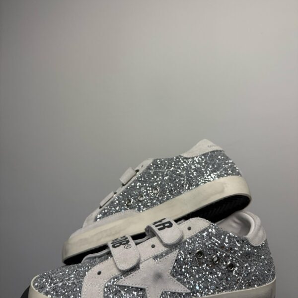 Golden Goose "White-Grey Shiny"