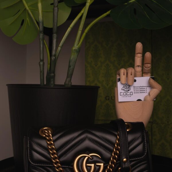 Gucci Marmont bag Black Leather  MINI