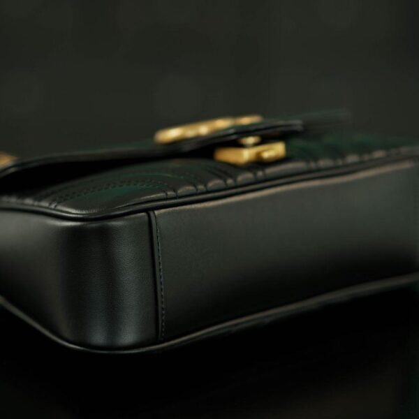 Gucci Marmont bag Black Leather  MINI