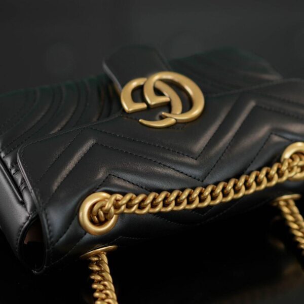 Gucci Marmont bag Black Leather  MINI