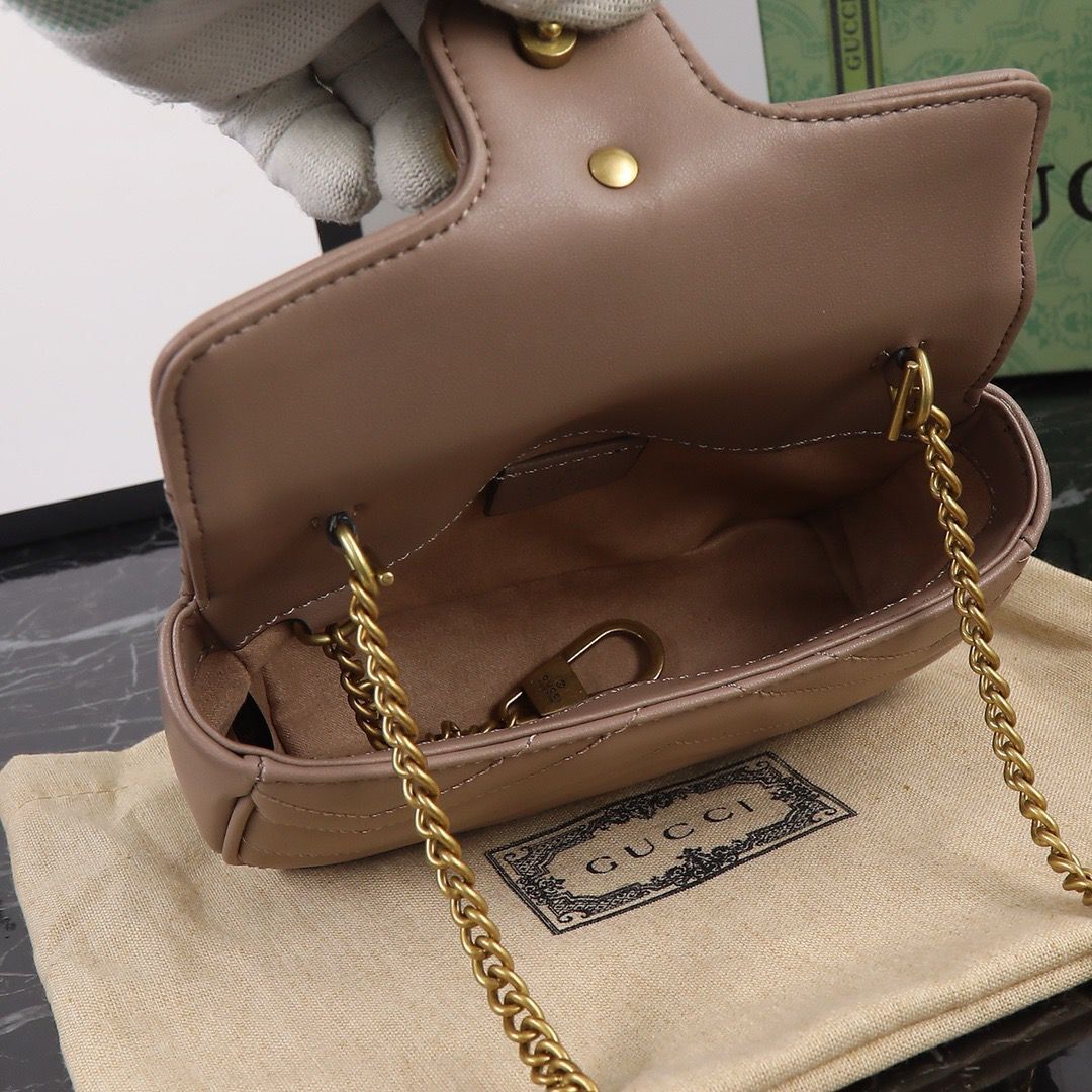 Gucci Marmont shoulder bag PINK, MINI