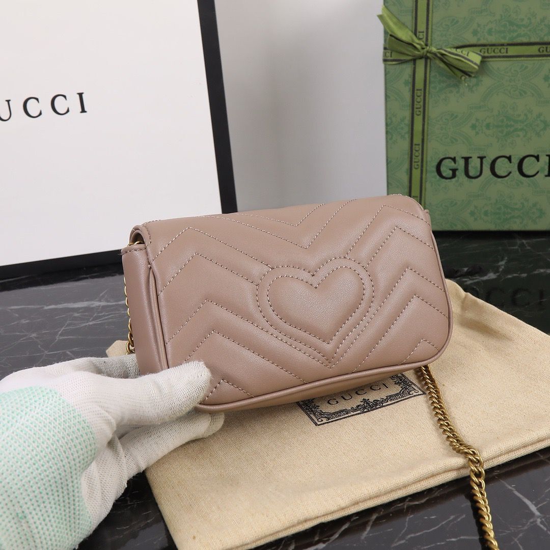 Gucci Marmont shoulder bag PINK, MINI