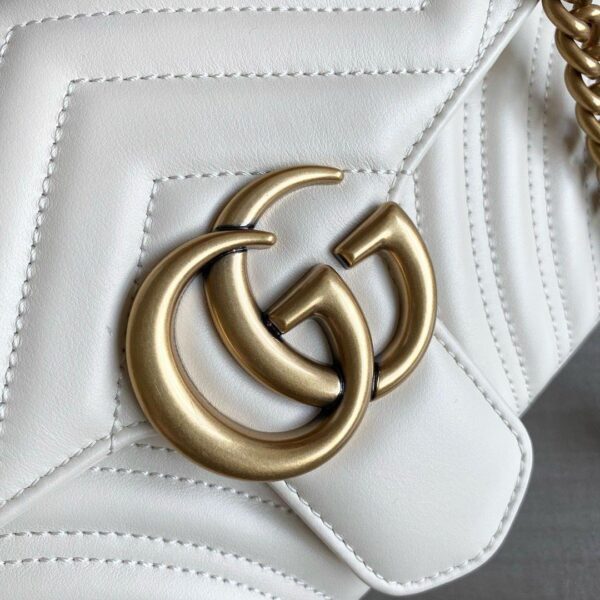 Gucci Marmont shoulder bag BIJELA, MEDIUM