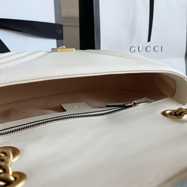 Gucci Marmont shoulder bag BIJELA, MEDIUM