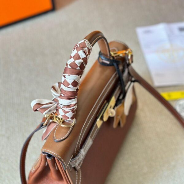 Hermes Kelly 32 smeda