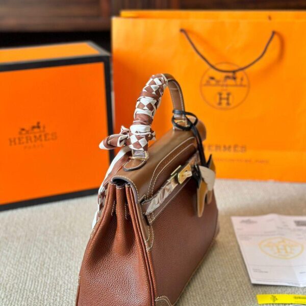 Hermes Kelly 32 smeda