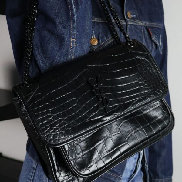 YSL Saint Laurent Niki Black