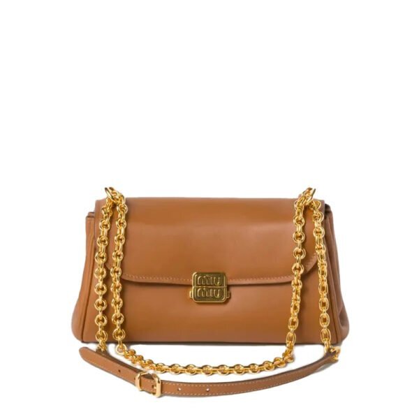 Miu Miu smeđa kožna torbica