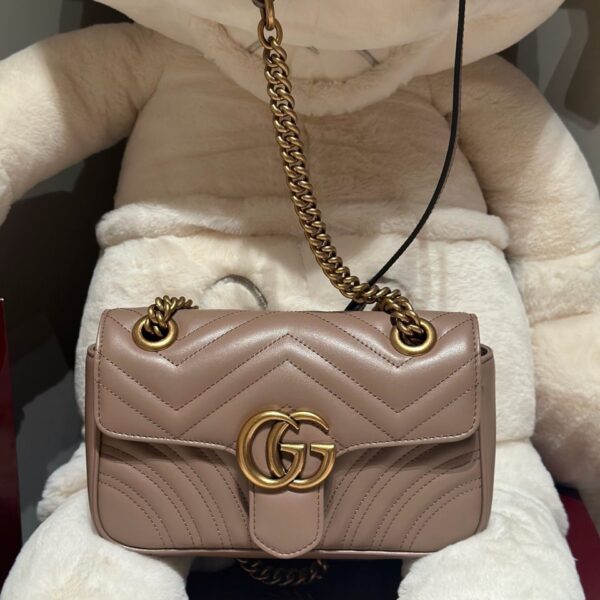 Gucci Marmont shoulder bag PINK, MINI