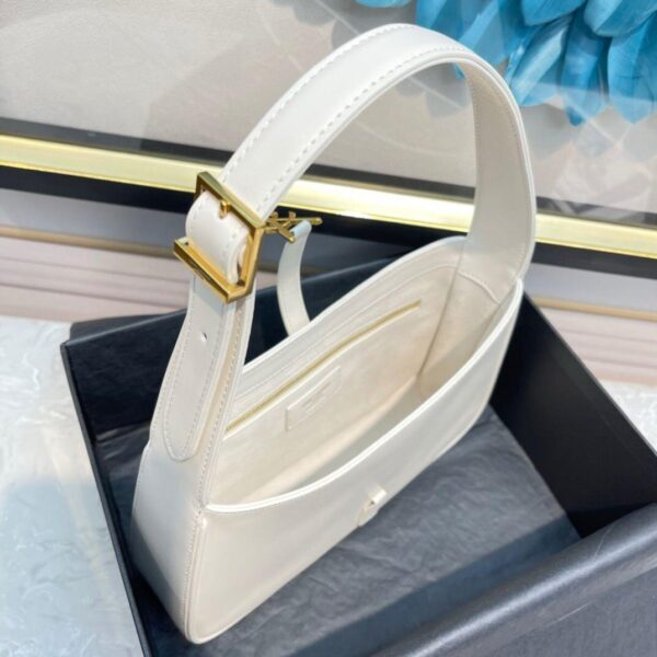 YSL Saint Laurent Hobo white