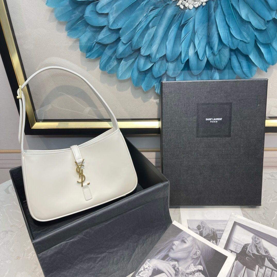 YSL Saint Laurent Hobo white - Slika 9