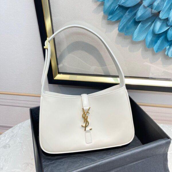 YSL Saint Laurent Hobo white