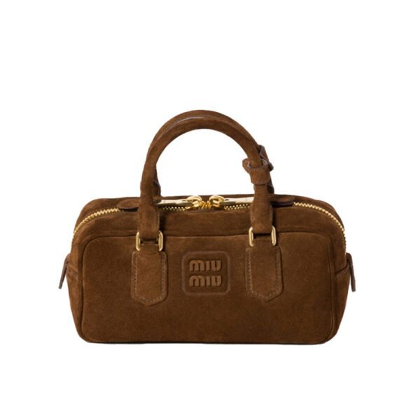 Miu Miu Arcadie smeđa brušena koža