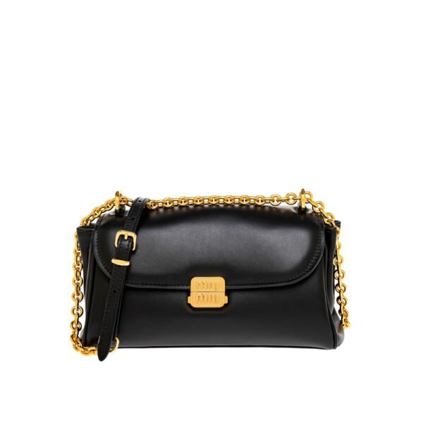 Miu Miu crna kožna torbica