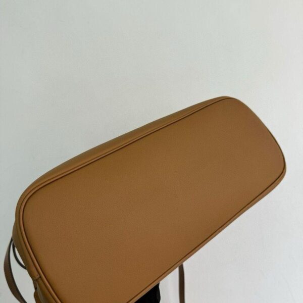 PRADA buckle medium bag - smeđa