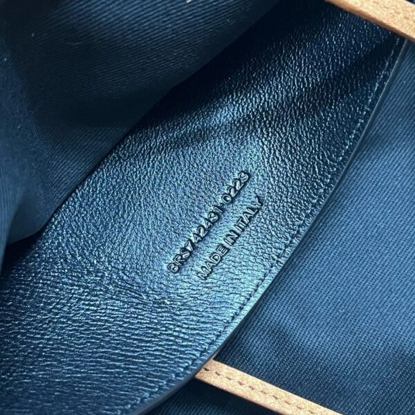 YSL Jamie 4.3 smeđa brušena koža