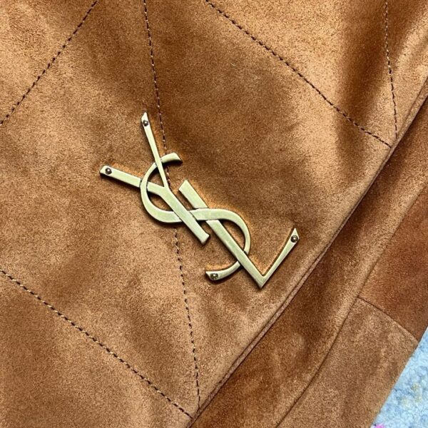 YSL Jamie 4.3 smeđa brušena koža