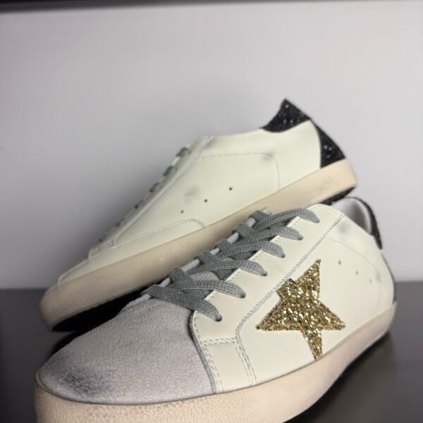 Golden Goose GOLD STAR (Classic with spur White/Ice/Gold/Black)