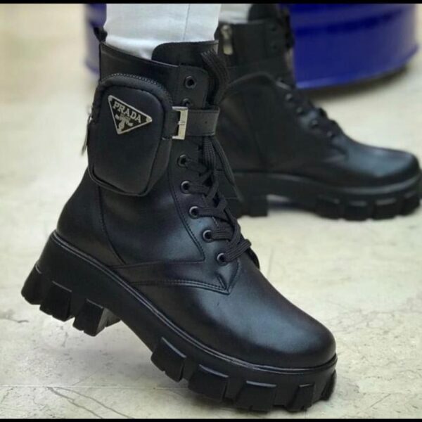 Prada Monolith čizme crne