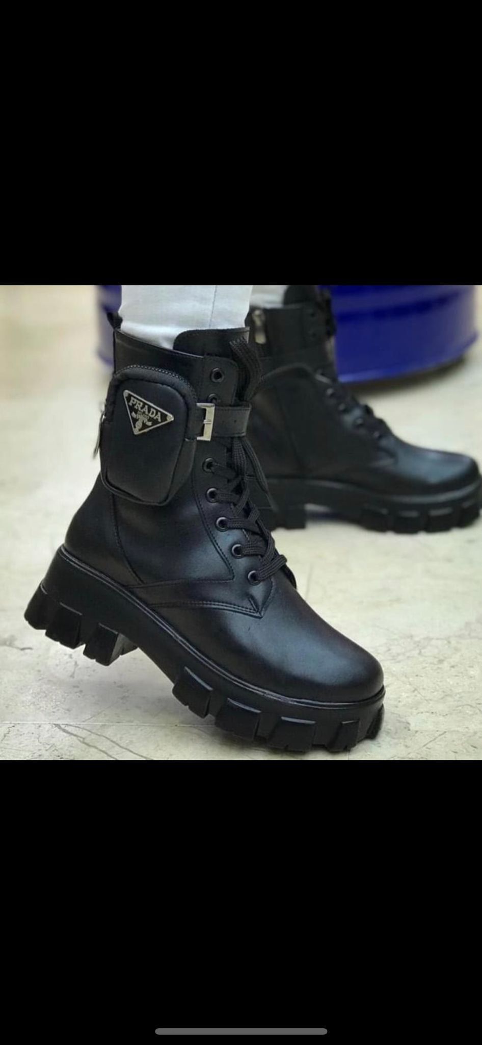 Prada Monolith čizme crne - Slika 6