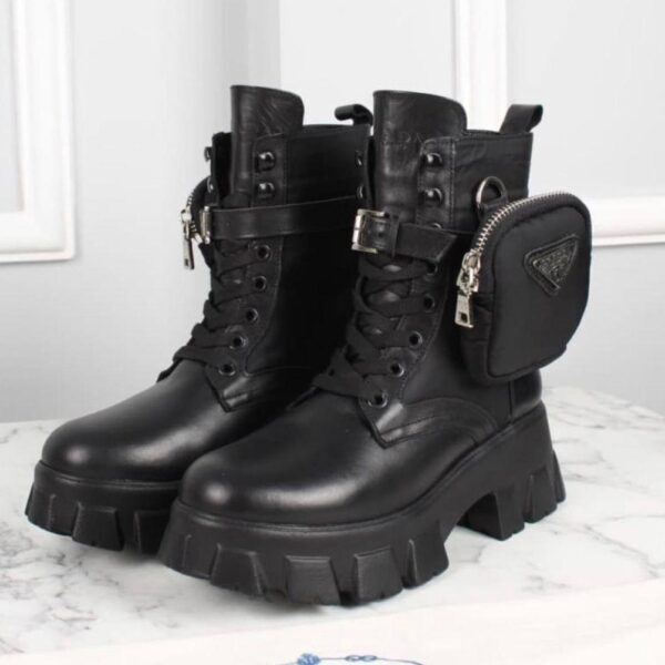 Prada Monolith čizme crne