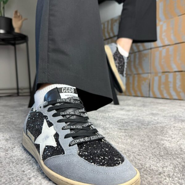 Golden Goose Ball Star Grey / Silver