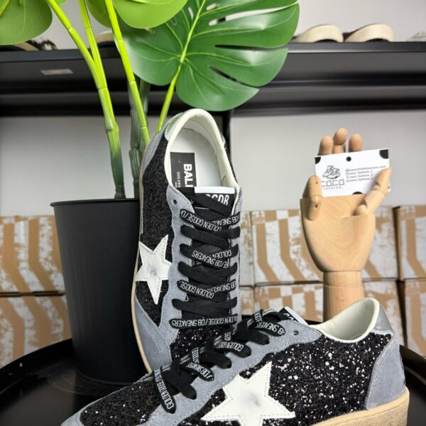 Golden Goose Ball Star Grey / Silver