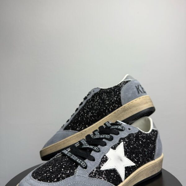 Golden Goose Ball Star Grey / Silver