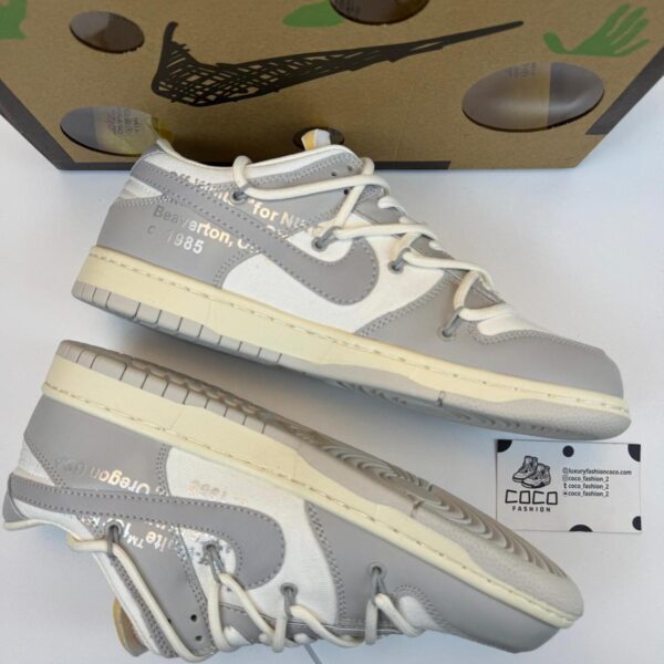 Nike Dunk OFF White Low "Grey-White"