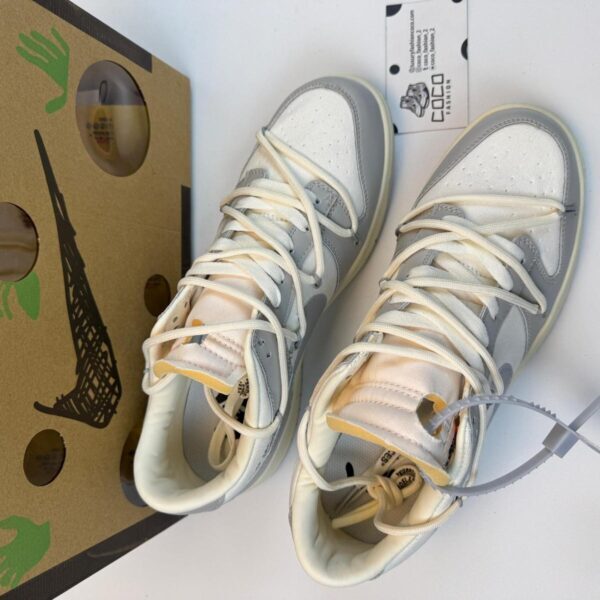 Nike Dunk OFF White Low "Grey-White"