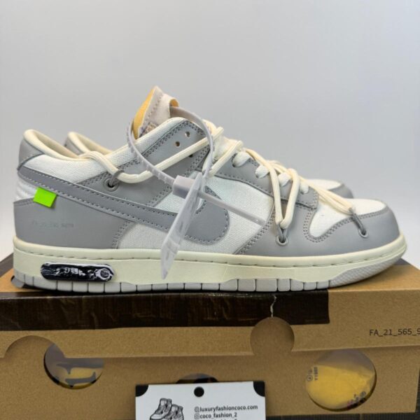 Nike Dunk OFF White Low "Grey-White"