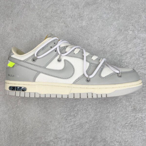 Nike Dunk OFF White Low "Grey-White"