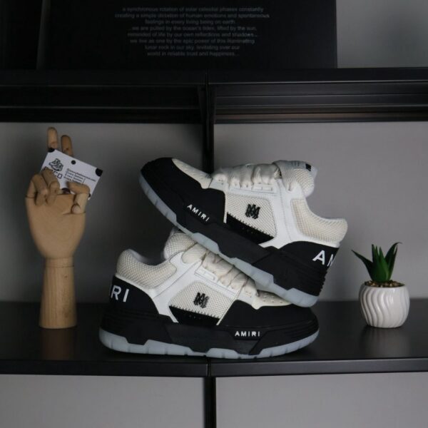 Tenisice Amiri crno-bijela