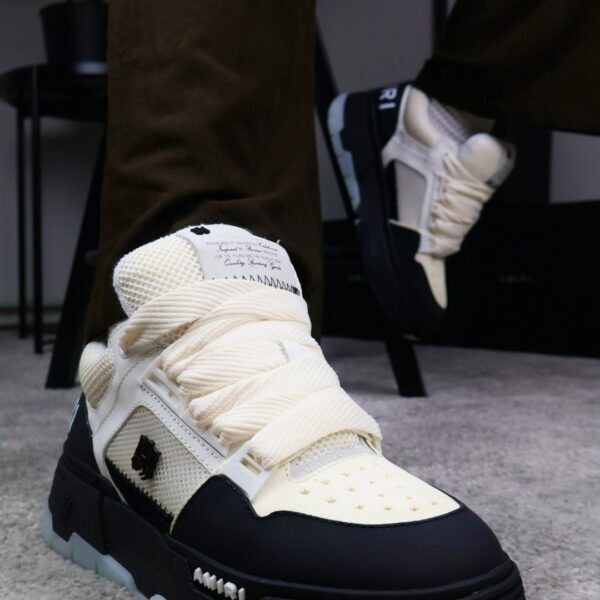 Tenisice Amiri crno-bijela