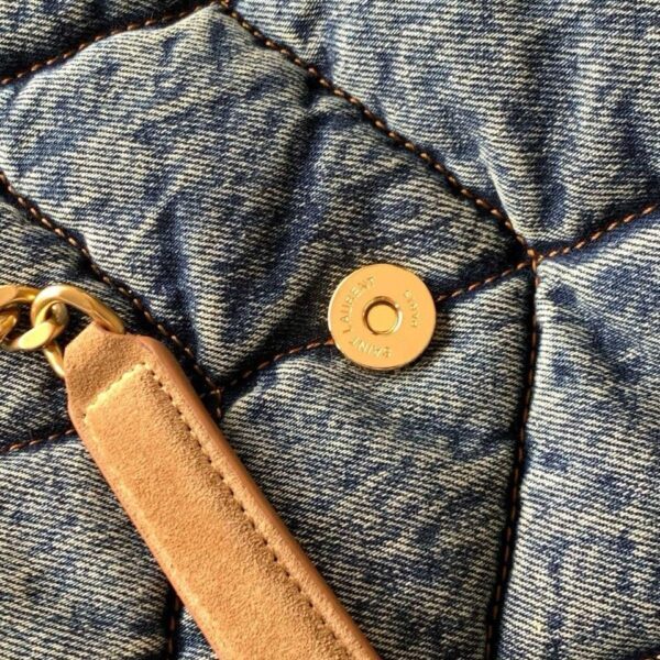 YSL Saint Laurent Puffer Denim