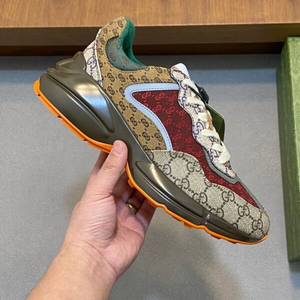 Gucci Rython "Beige Brick Red"