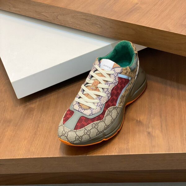 Gucci Rython "Beige Brick Red"