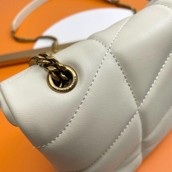 YSL Saint Laurent Puffer White