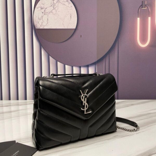 YSL Saint Laurent LouLou Black