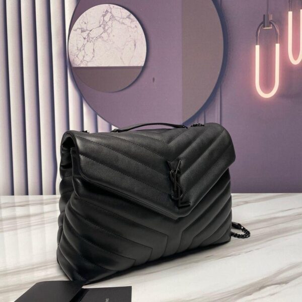 YSL Saint Laurent LouLou full Black